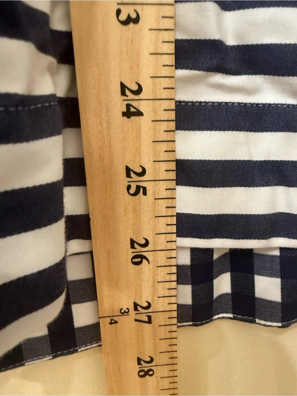 Hinson Wu XL Aileen Top Stripe Gingham Designer Modern Everyday Luxury Cotton